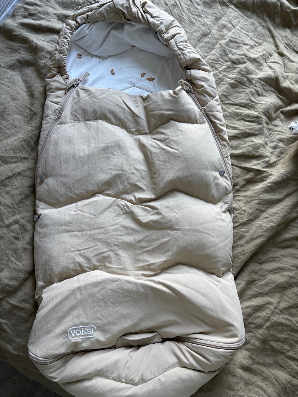 Voksi Explorer FootMuff, Sea Shell